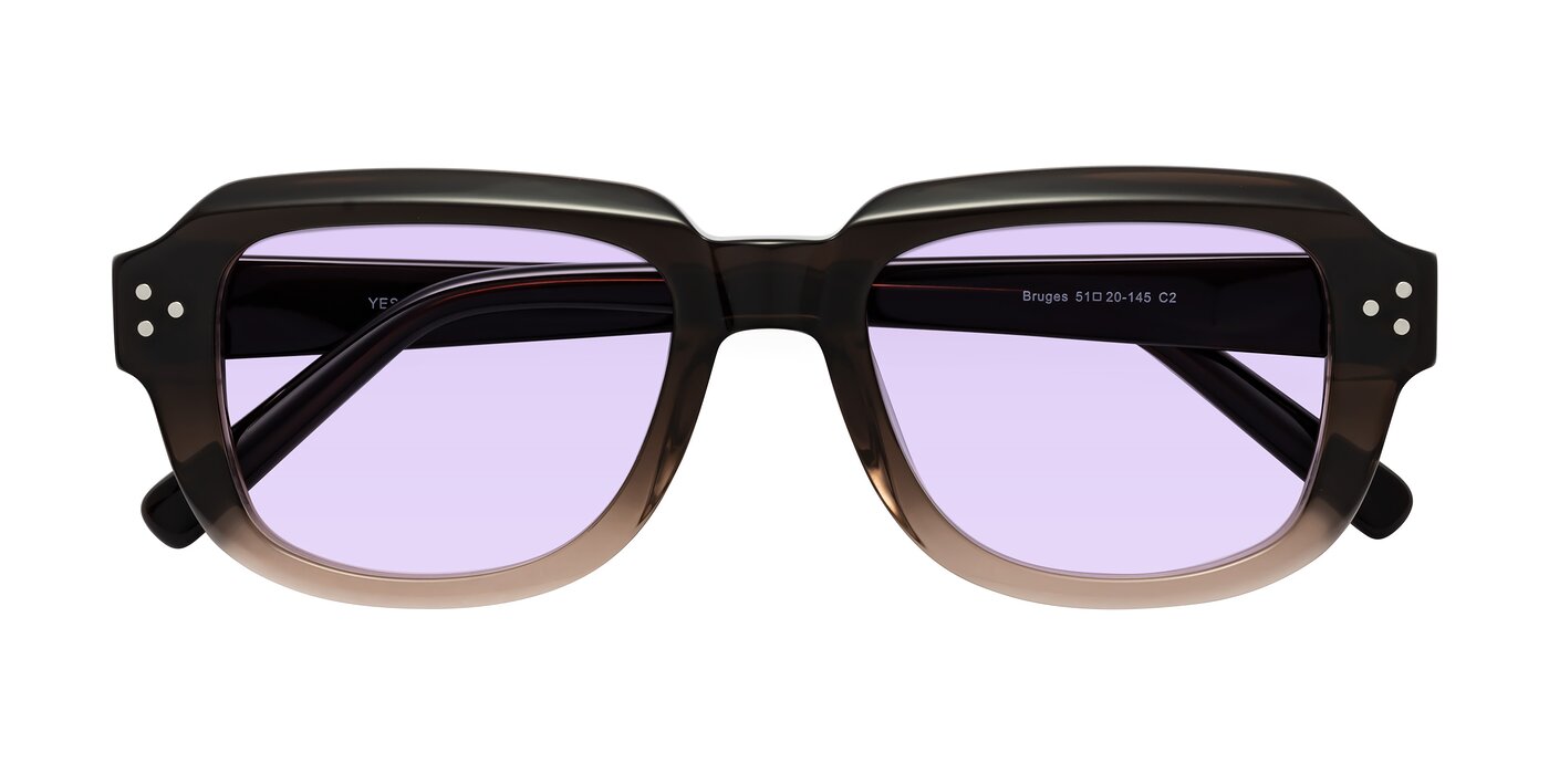 Bruges - Gradient Brown Tinted Sunglasses
