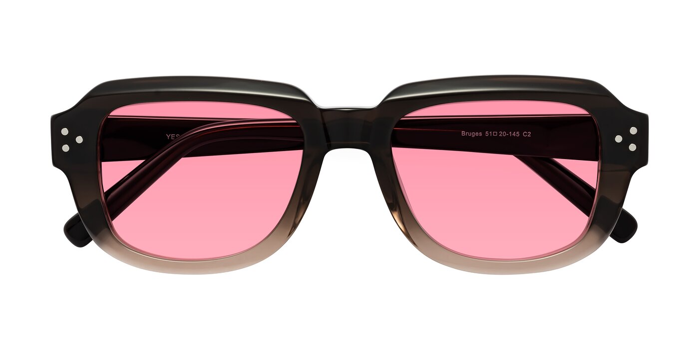 Bruges - Gradient Brown Tinted Sunglasses