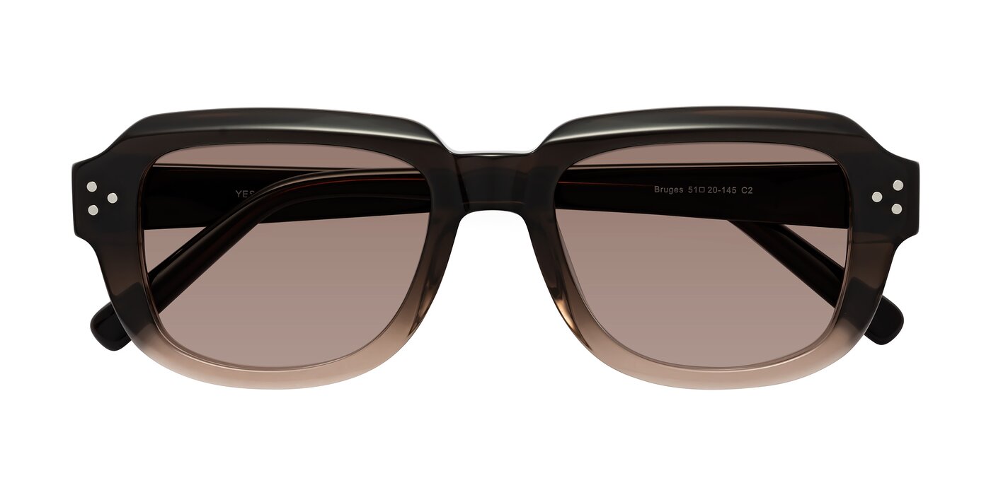 Bruges - Gradient Brown Tinted Sunglasses