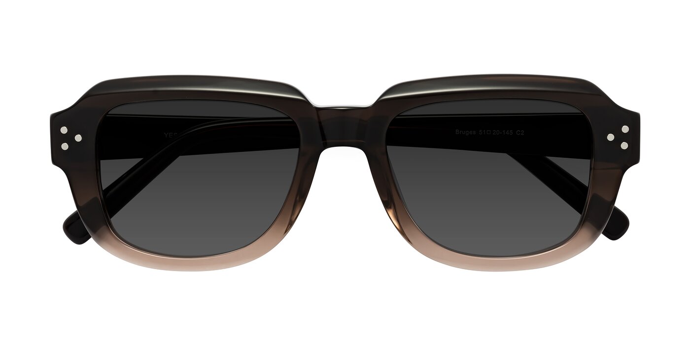 Bruges - Gradient Brown Tinted Sunglasses