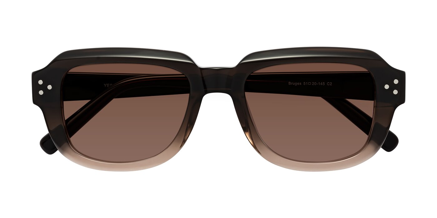 Bruges - Gradient Brown Tinted Sunglasses