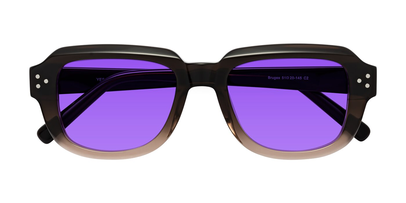 Bruges - Gradient Brown Tinted Sunglasses