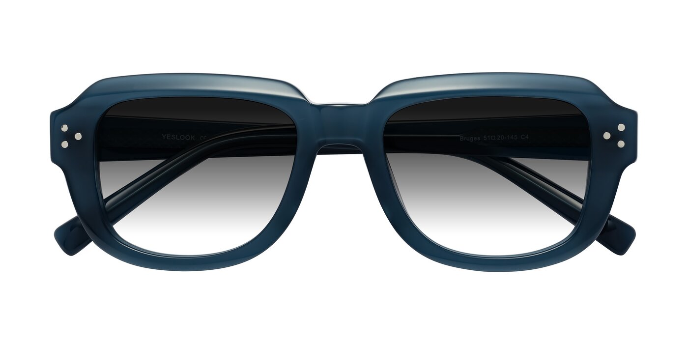 Bruges - Blue Gradient Sunglasses