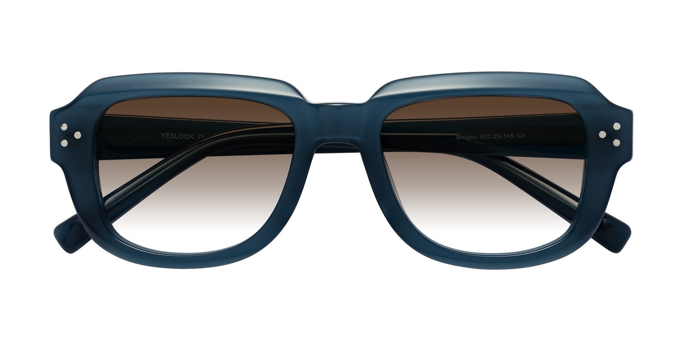 Bruges - Blue Gradient Sunglasses