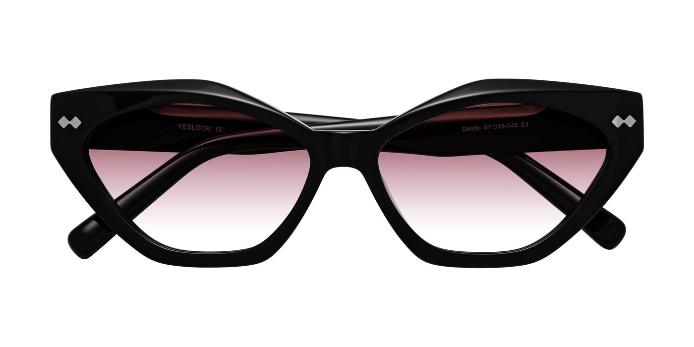 Delphi - Black Gradient Sunglasses
