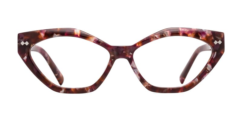 Delphi - Plum Tortoise Eyeglasses