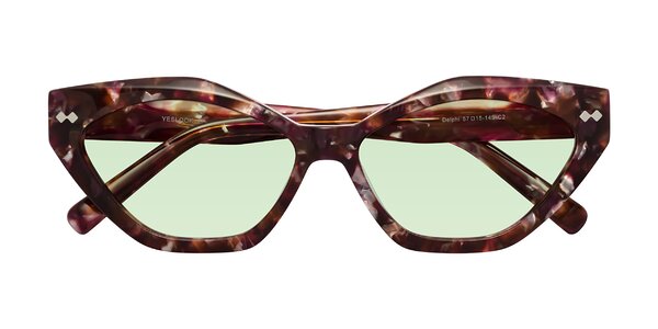 Front of Delphi in Plum Tortoise