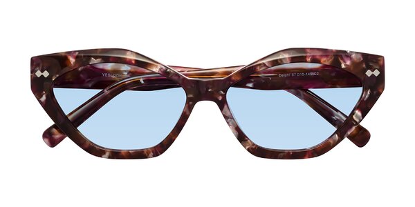 Front of Delphi in Plum Tortoise