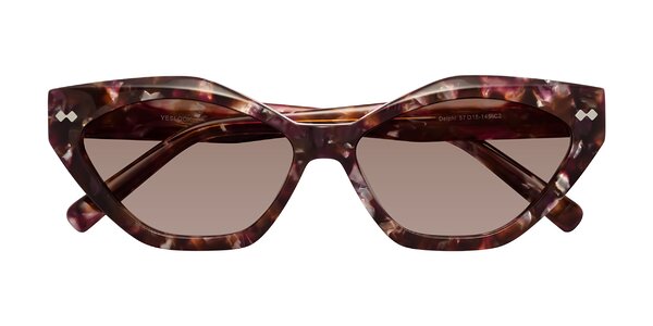 Front of Delphi in Plum Tortoise