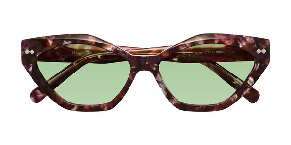 Front of Delphi in Plum Tortoise