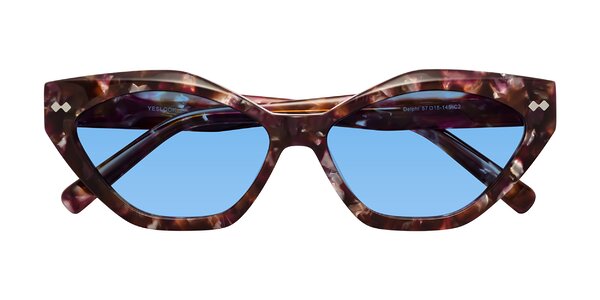 Front of Delphi in Plum Tortoise