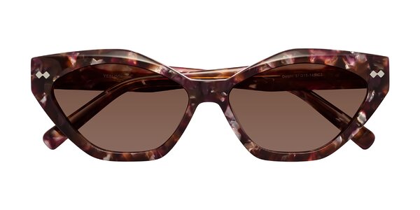 Front of Delphi in Plum Tortoise