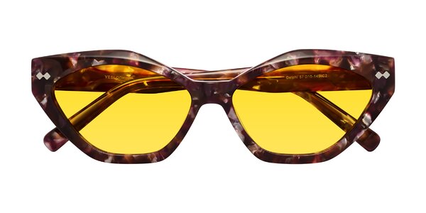 Front of Delphi in Plum Tortoise