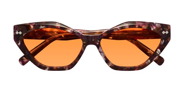 Front of Delphi in Plum Tortoise