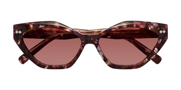 Front of Delphi in Plum Tortoise