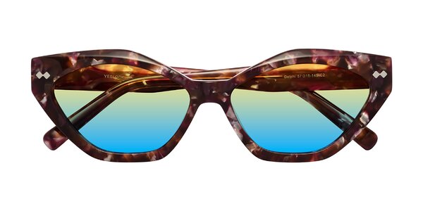 Front of Delphi in Plum Tortoise