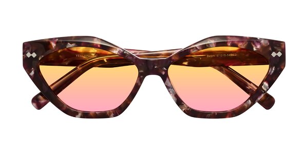 Front of Delphi in Plum Tortoise