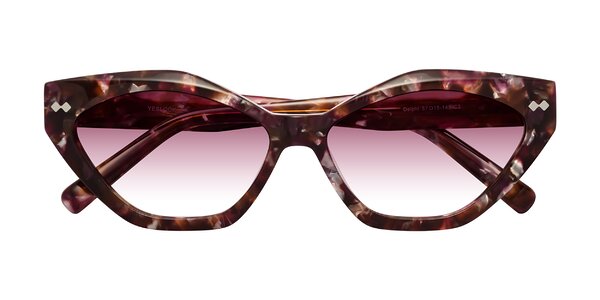 Front of Delphi in Plum Tortoise