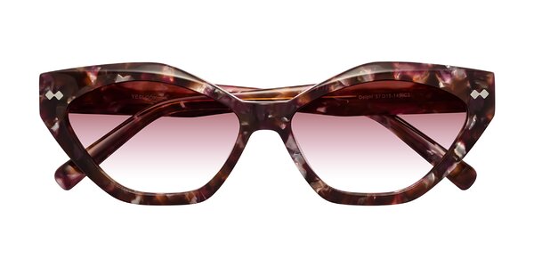 Front of Delphi in Plum Tortoise