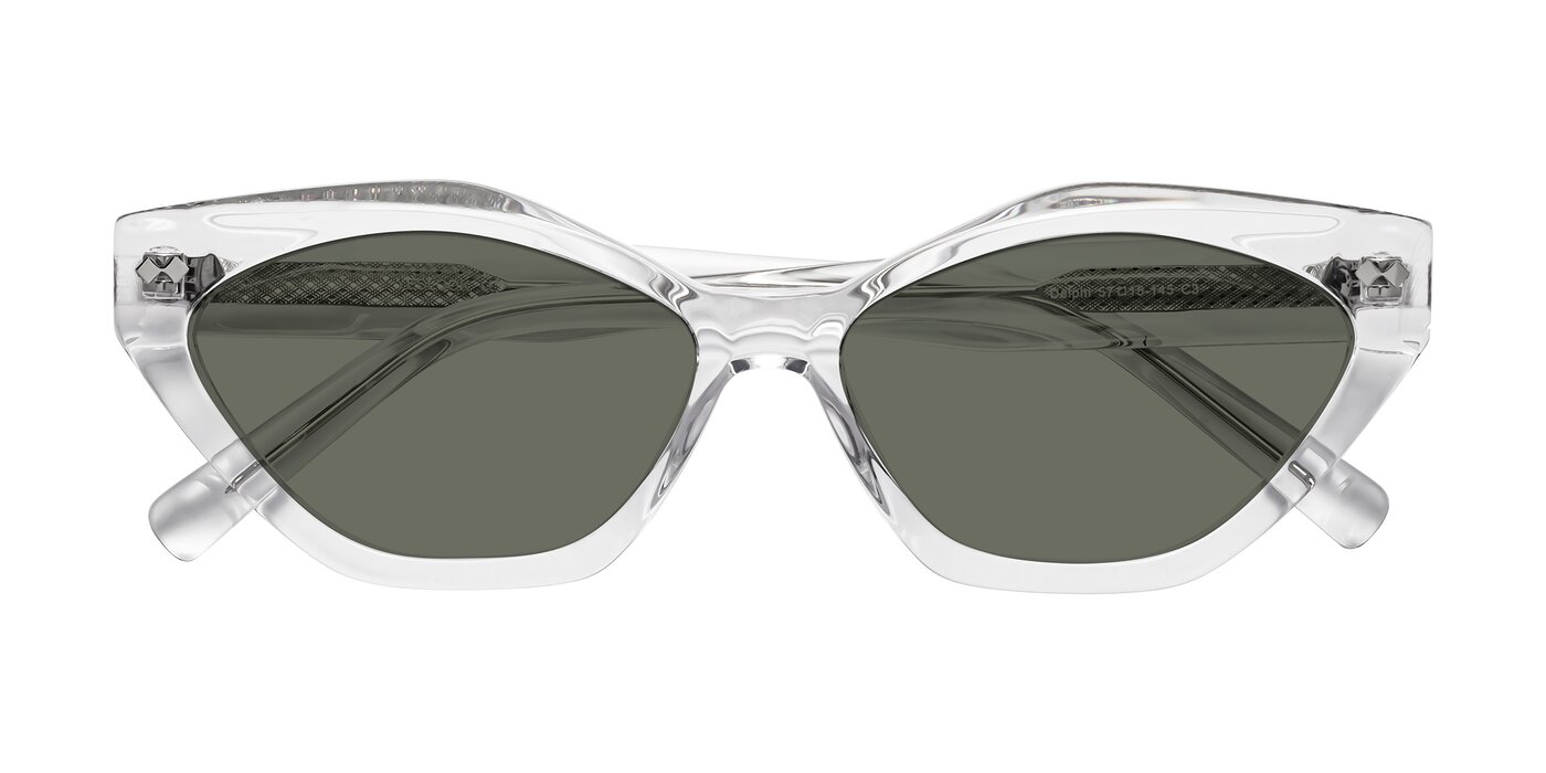Delphi - Clear Polarized Sunglasses