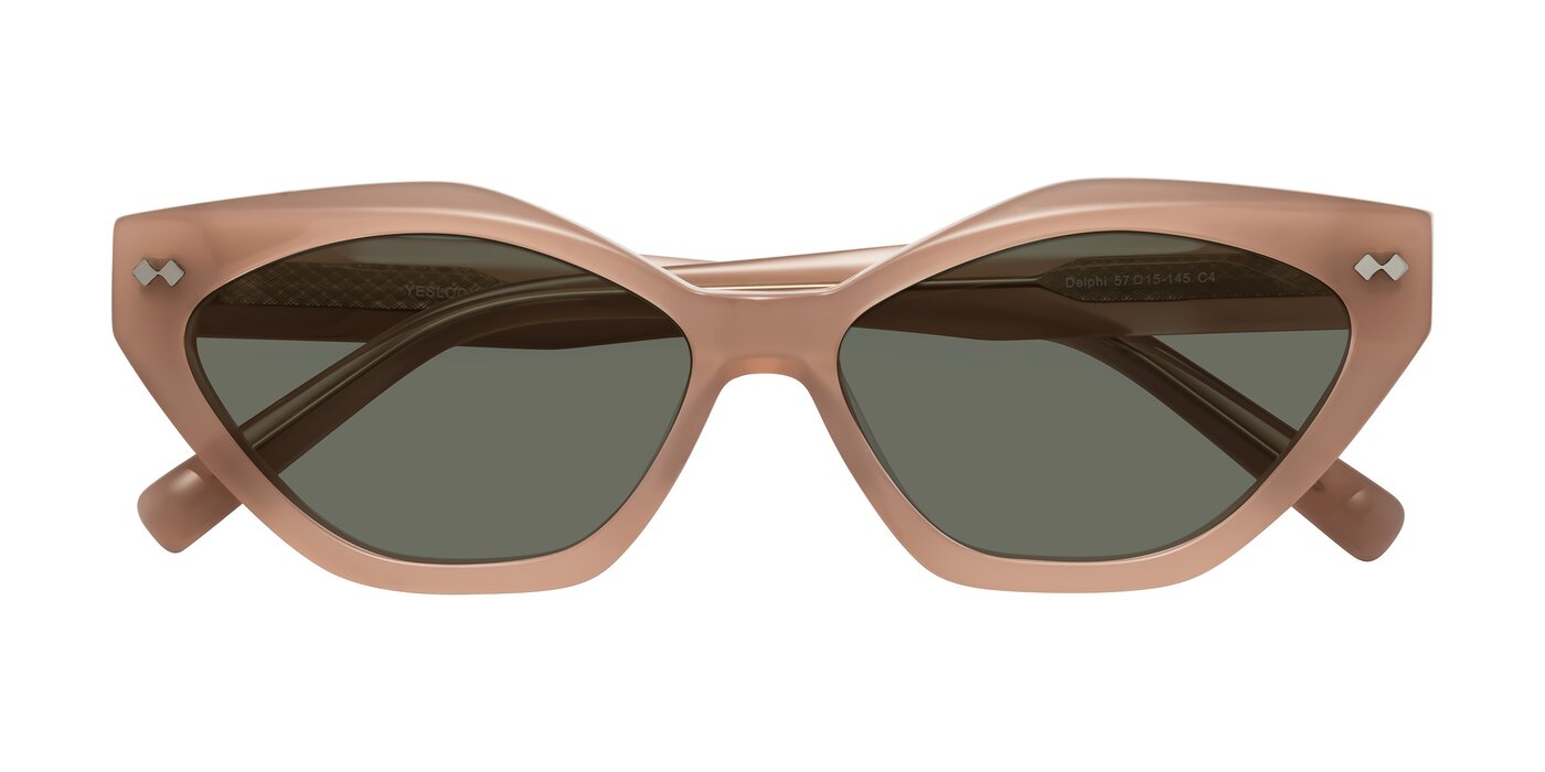 Delphi - Peach Polarized Sunglasses