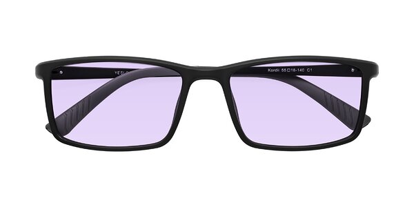 Front of Kordii in Matte Black / Gray