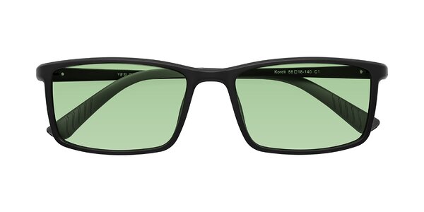 Front of Kordii in Matte Black / Gray