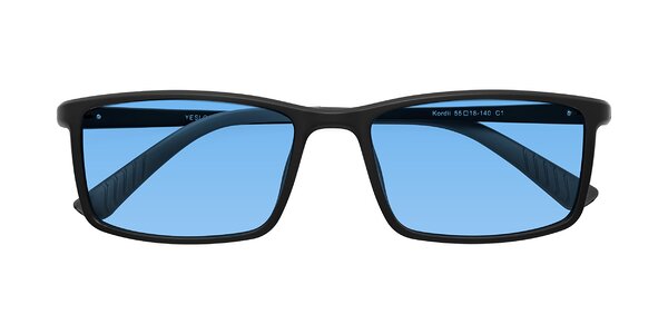 Front of Kordii in Matte Black / Gray