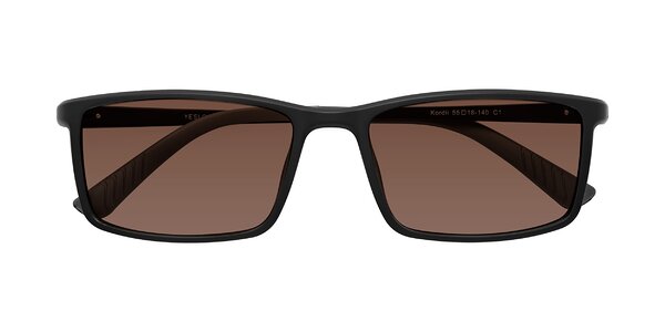 Front of Kordii in Matte Black / Gray