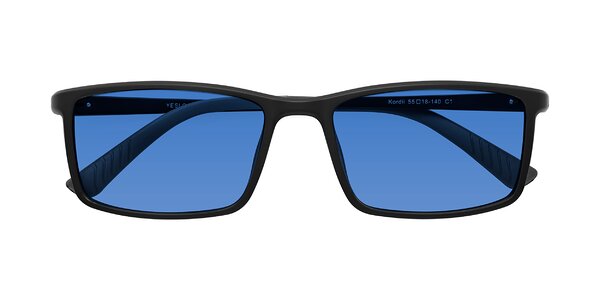 Front of Kordii in Matte Black / Gray