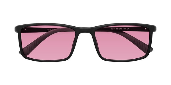 Front of Kordii in Matte Black / Gray