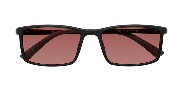 Front of Kordii in Matte Black / Gray
