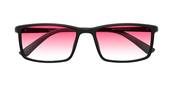 Front of Kordii in Matte Black/Gray