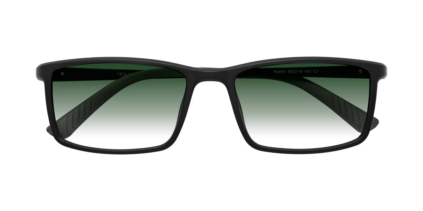 Kordii - Matte Black/Gray Gradient Sunglasses