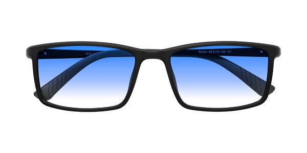 Front of Kordii in Matte Black/Gray