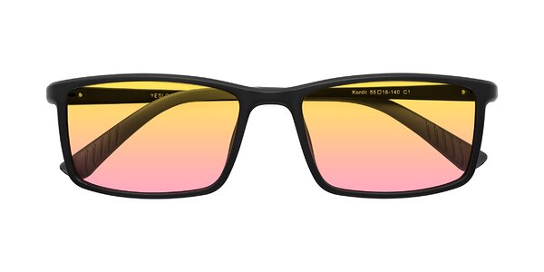 Front of Kordii in Matte Black/Gray