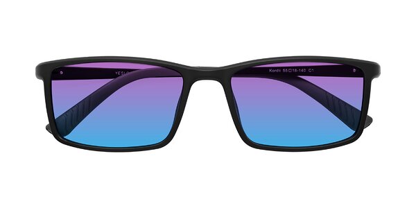 Front of Kordii in Matte Black/Gray