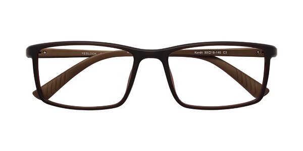 Front of Kordii in Matte Brown