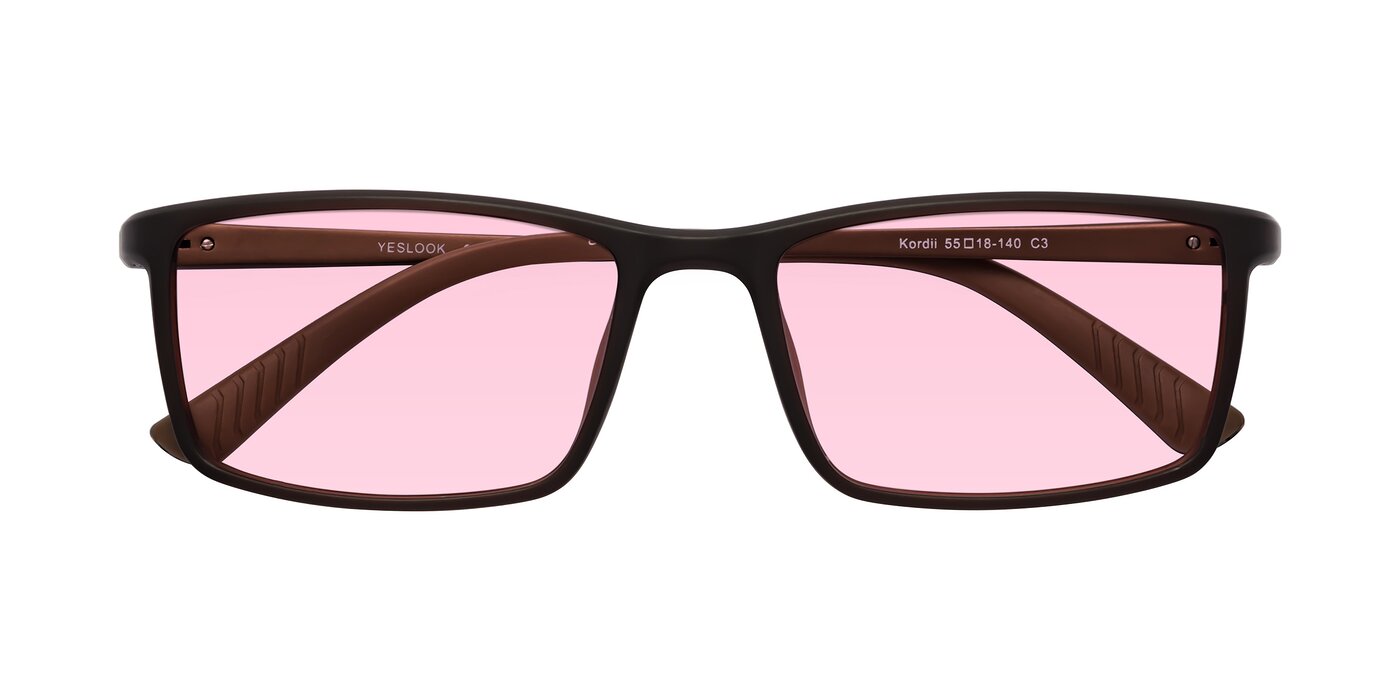 Kordii - Matte Brown Tinted Sunglasses