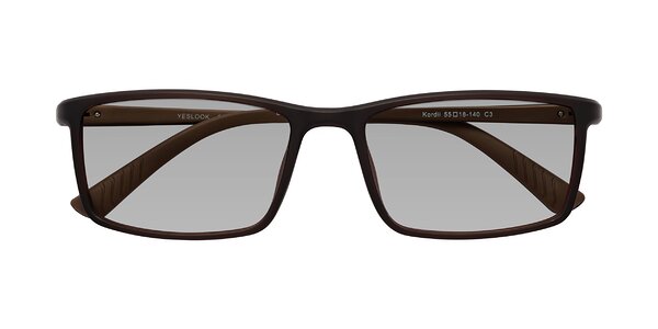 Front of Kordii in Matte Brown