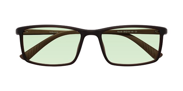 Front of Kordii in Matte Brown