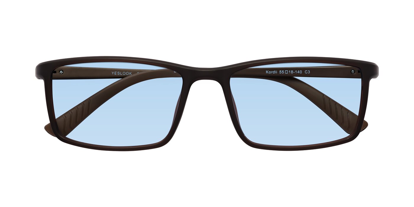 Kordii - Matte Brown Tinted Sunglasses