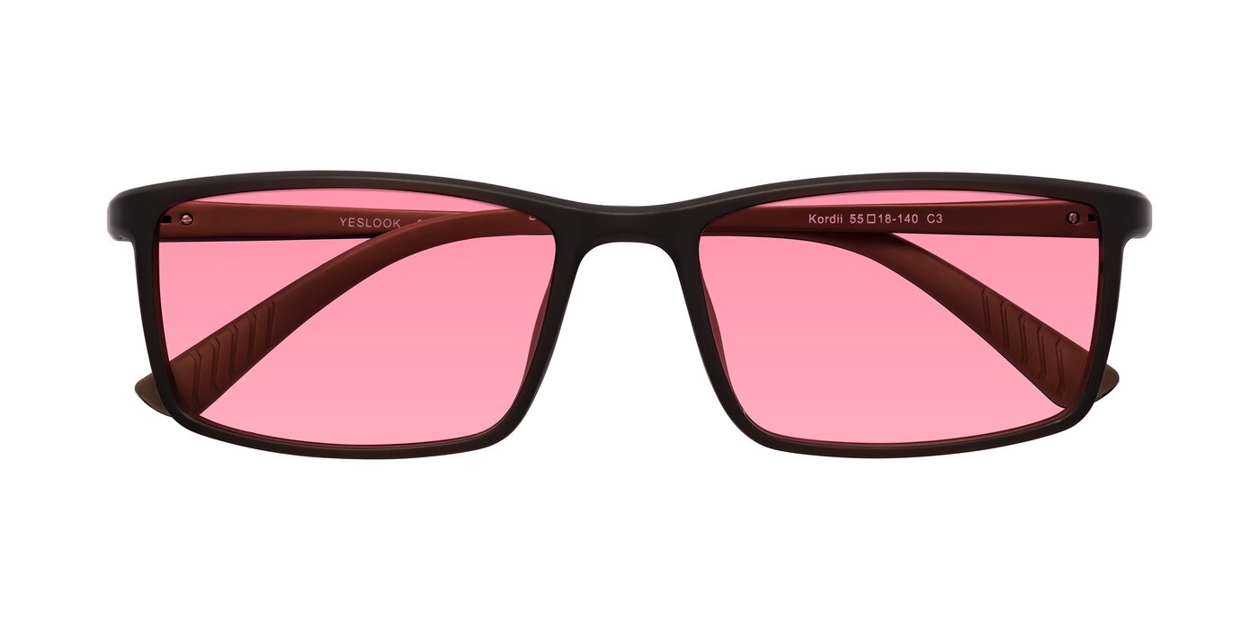 Kordii - Matte Brown Tinted Sunglasses