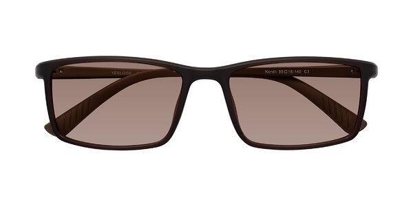 Front of Kordii in Matte Brown
