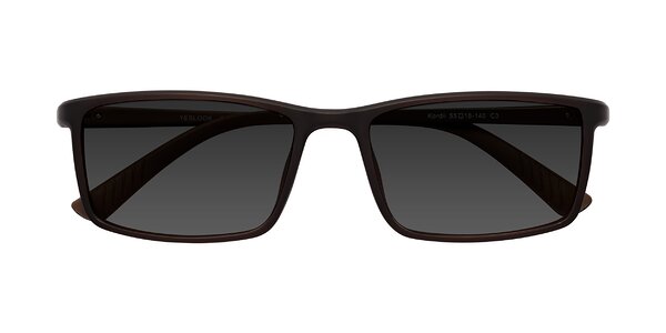 Front of Kordii in Matte Brown