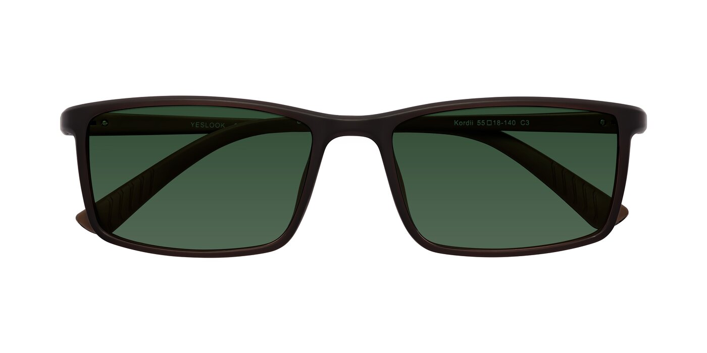 Kordii - Matte Brown Tinted Sunglasses