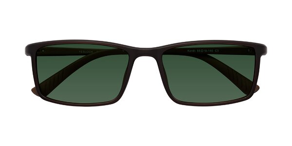 Front of Kordii in Matte Brown