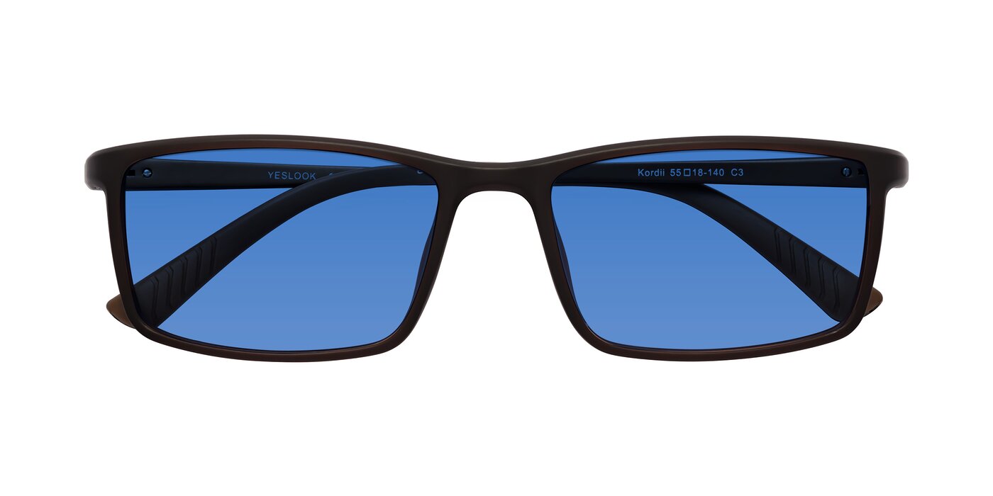 Kordii - Matte Brown Tinted Sunglasses