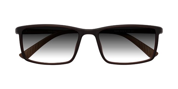 Front of Kordii in Matte Brown