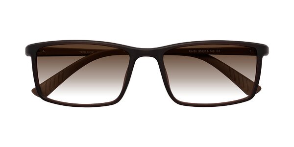 Front of Kordii in Matte Brown